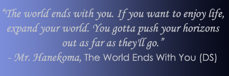 The World Ends With You Quote
